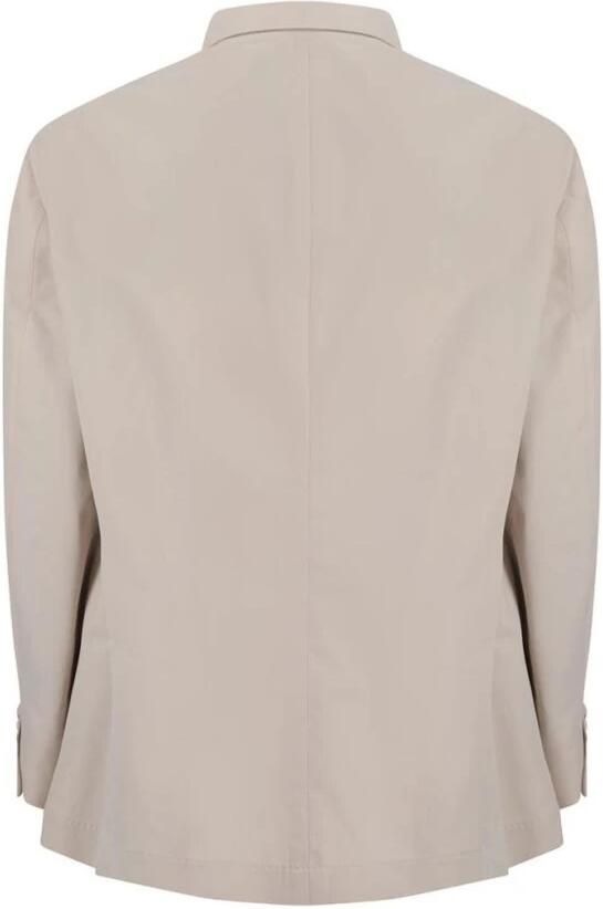 BRUNELLO CUCINELLI Beige Katoenen Blazer Relaxte Pasvorm Beige Heren - Foto 3