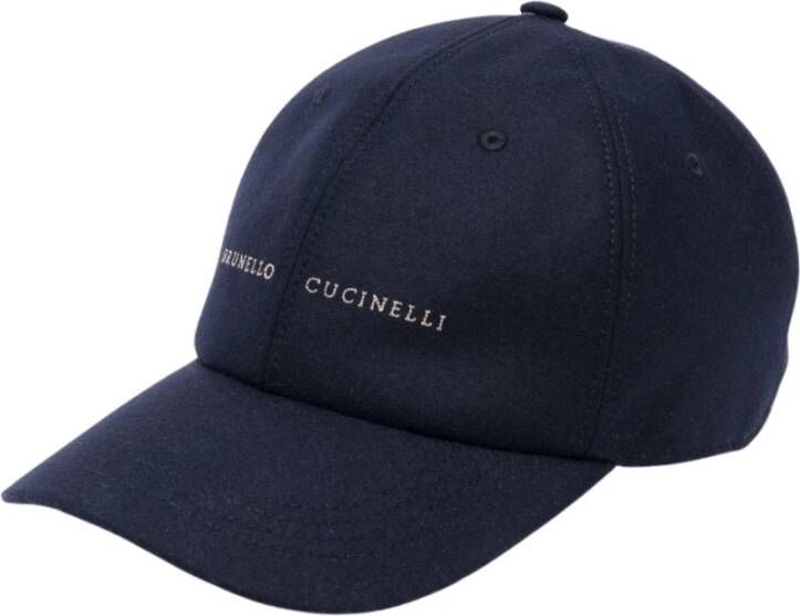 BRUNELLO CUCINELLI Caps Blauw Heren