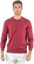 BRUNELLO CUCINELLI Luxe Cashmere Crewneck Sweater Red Heren - Thumbnail 1