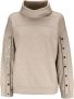 BRUNELLO CUCINELLI Luxe Cashmere Coltrui Sweater Beige Dames - Thumbnail 1