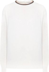 BRUNELLO CUCINELLI Cashmere Sweater Beige Dames