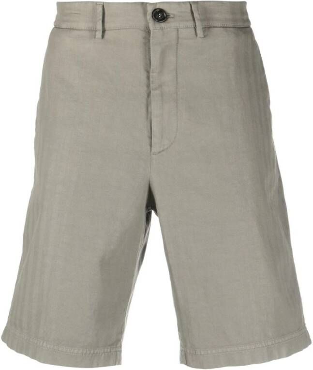 BRUNELLO CUCINELLI Casual Shorts Grijs Heren