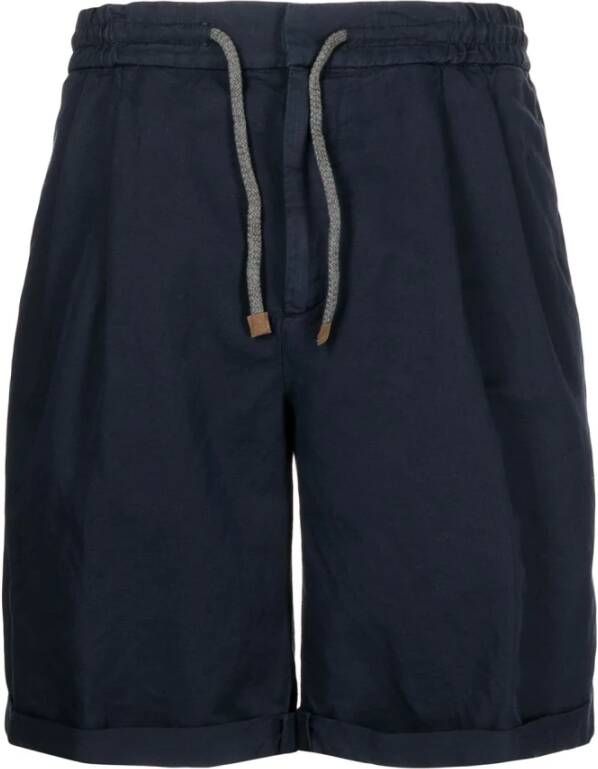 BRUNELLO CUCINELLI Casual Shorts Zwart Heren