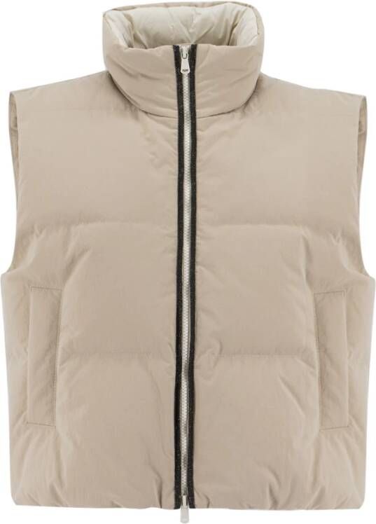 BRUNELLO CUCINELLI Coats Beige Dames