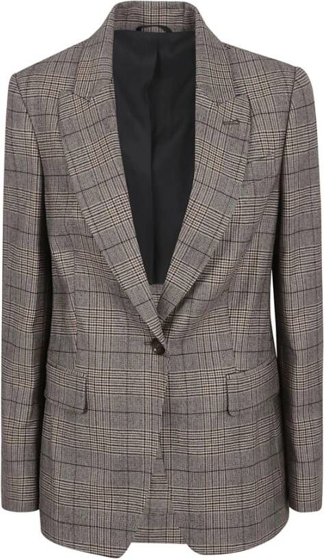 BRUNELLO CUCINELLI Formal Blazerjas Grijs Dames