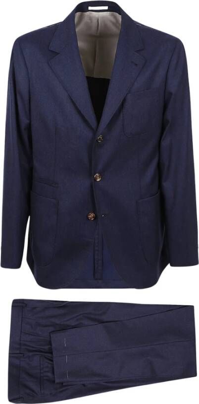 BRUNELLO CUCINELLI Formal Blazers Blauw Heren