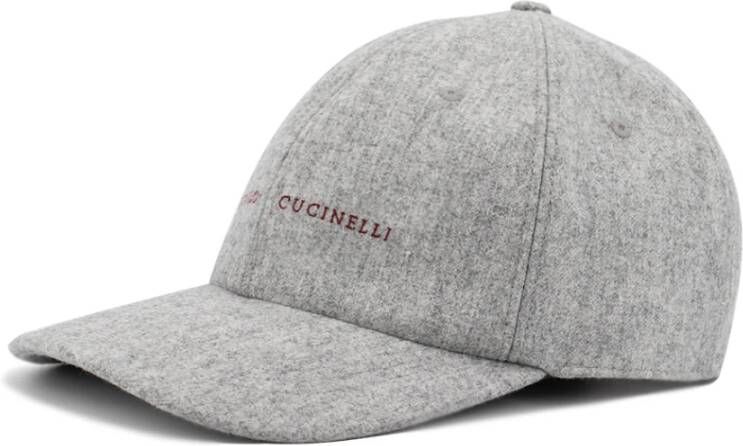 BRUNELLO CUCINELLI Hats Grijs Heren