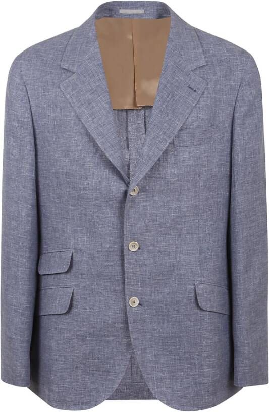 BRUNELLO CUCINELLI Jacket Blauw Heren