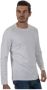 BRUNELLO CUCINELLI Katoenen T-shirt met lange mouwen White Heren - Thumbnail 1