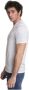 BRUNELLO CUCINELLI Lichtgrijs T-shirt met Ronde Hals en Paneelinzetten White Heren - Thumbnail 3