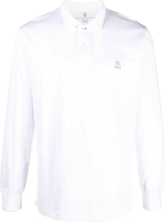 BRUNELLO CUCINELLI Polo Shirts Wit Heren