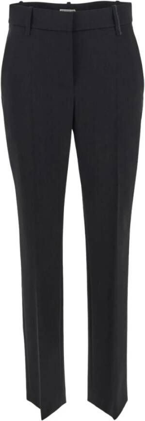 BRUNELLO CUCINELLI Slim-fit Trousers Zwart Dames
