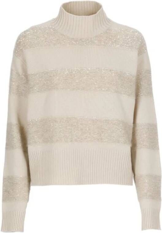 BRUNELLO CUCINELLI Stijlvolle Jersey voor Heren Beige Dames