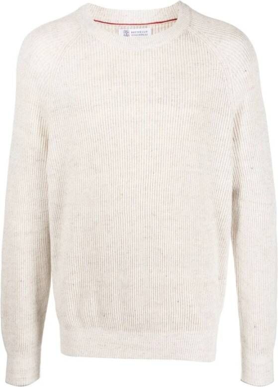 BRUNELLO CUCINELLI Sweaters Beige Heren