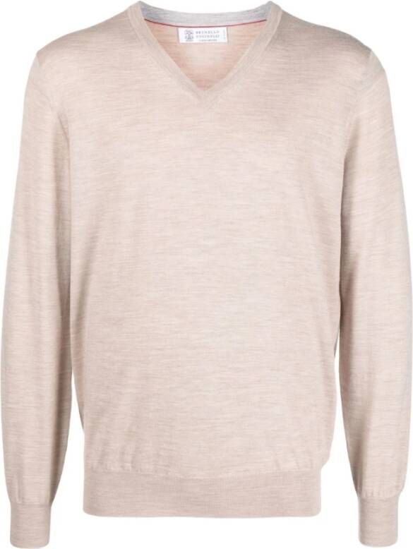 BRUNELLO CUCINELLI Sweaters Beige Heren