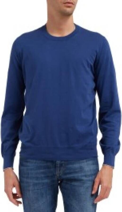 BRUNELLO CUCINELLI Sweatshirt Blauw Heren