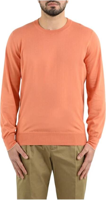 BRUNELLO CUCINELLI Sweatshirt Hoodies Oranje Heren