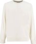BRUNELLO CUCINELLI Tijdloze Klieke Sweatshirt voor Mannen White Heren - Thumbnail 1