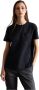 BRUNELLO CUCINELLI Glanzende Schaduw Zak T-Shirt Black Dames - Thumbnail 1