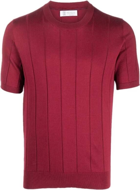 BRUNELLO CUCINELLI Sweatshirts Rood Heren