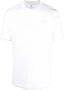 BRUNELLO CUCINELLI Pearl White Slim-Fit T-Shirt met Contrasterende Inzetstukken White Heren - Thumbnail 1
