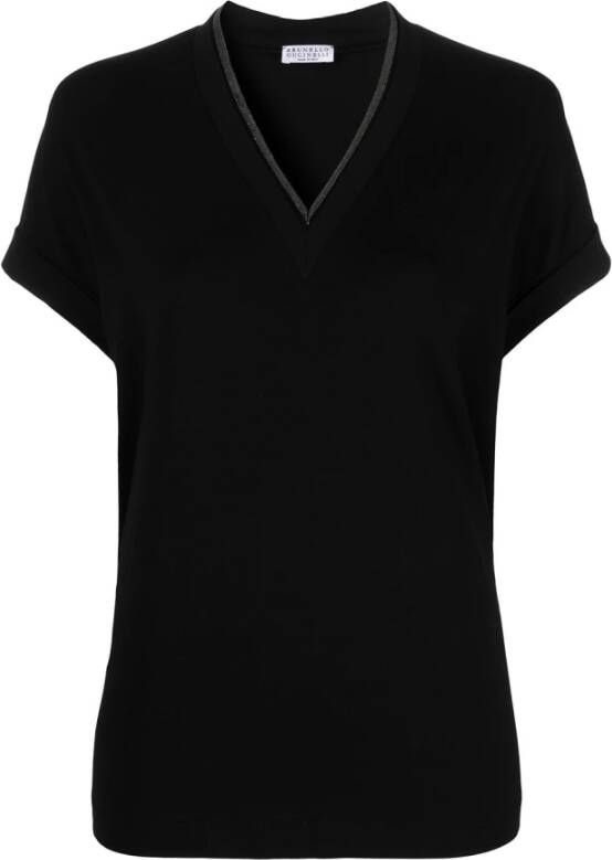 BRUNELLO CUCINELLI T-Shirts Zwart Dames