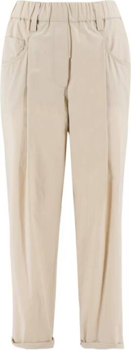 BRUNELLO CUCINELLI Trousers Beige Dames