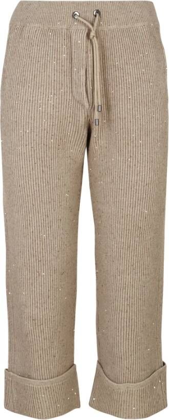 BRUNELLO CUCINELLI Trousers Beige Dames