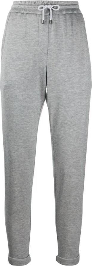 BRUNELLO CUCINELLI Trousers Grey Grijs Dames