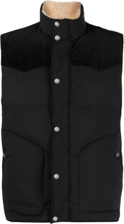 BRUNELLO CUCINELLI Vests Zwart Heren