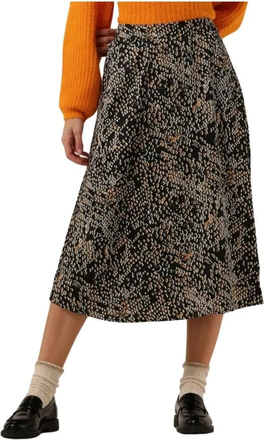 BRUUNS BAZAAR Dames Rokken Acacia Amattas Skirt Zwart - Foto 5