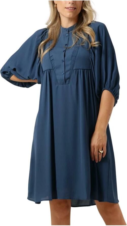 BRUUNS BAZAAR Dames Jurken Camillia Bessie Dress Donkerblauw - Foto 3