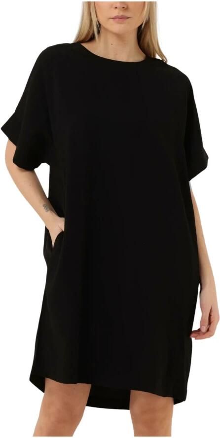 Bruuns Bazaar Kort Kledingstuk Jurk met Korte Mouwen Black Dames - Foto 3