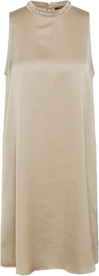 Bruuns Bazaar Elegante A-lijnjurk Beige Dames