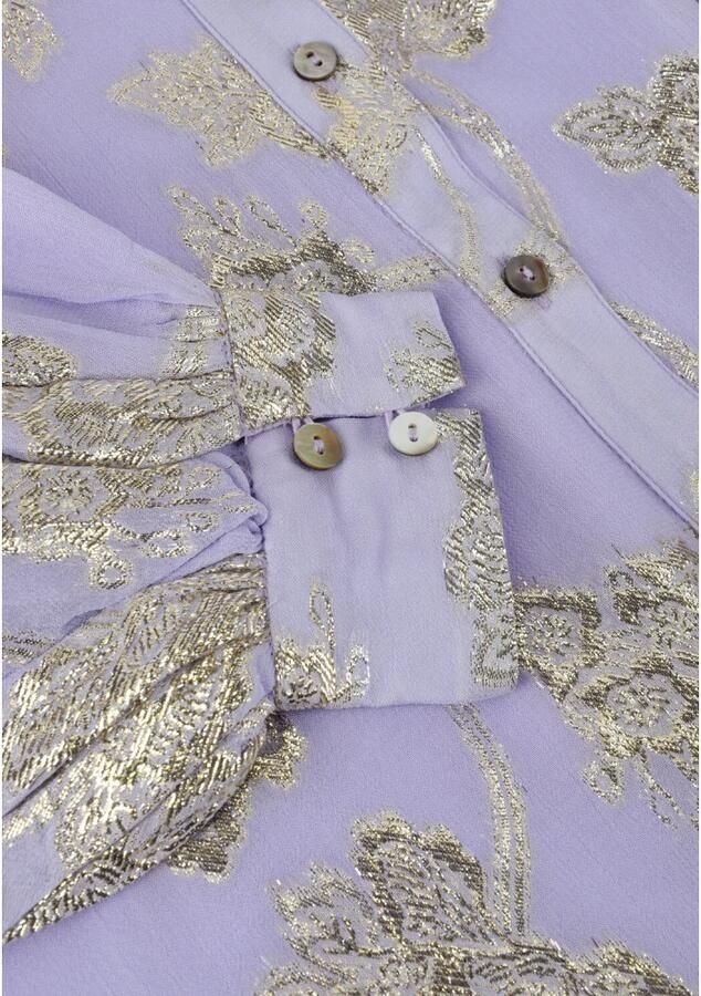 BRUUNS BAZAAR Dames Blouses Juneberry Charlottas Shirt Lila - Foto 5