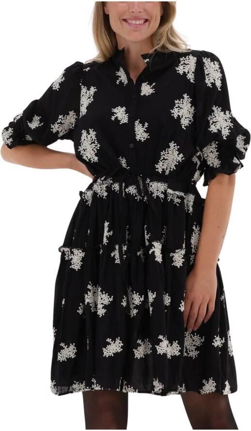 BRUUNS BAZAAR Dames Jurken Kamal Kamila Dress Zwart - Foto 7