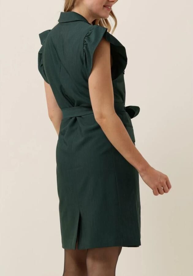 BRUUNS BAZAAR Dames Jurken Firello Gaia Dress Groen - Foto 3