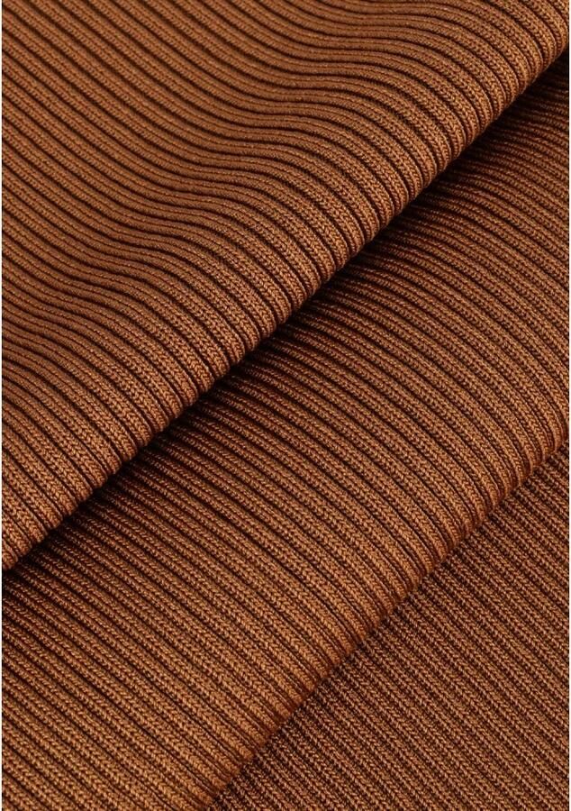 BRUUNS BAZAAR Dames Tops & T-shirts Rivers Aditi Knit Top Bruin