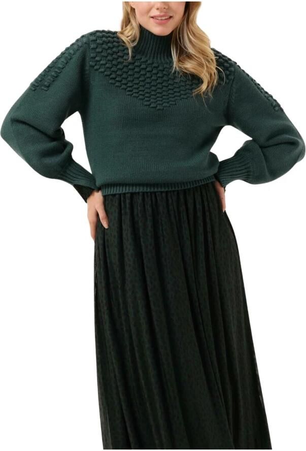 BRUUNS BAZAAR Dames Truien & Vesten Simona Tampa Knit Groen - Foto 4