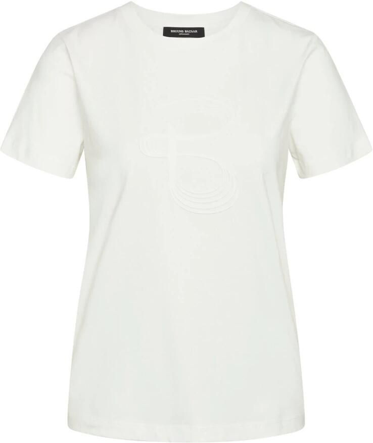 Bruuns Bazaar Smart T-Shirt White Dames