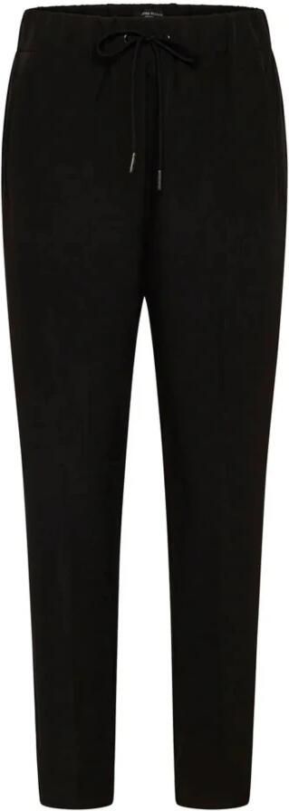 Bruuns Bazaar slim regular waist broek zwart - Foto 4