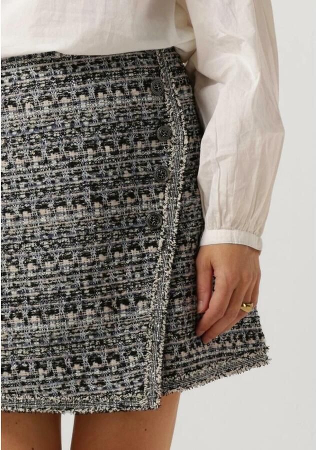 BRUUNS BAZAAR Dames Rokken Trillium Maeda Skirt Donkerblauw - Foto 4