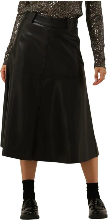 BRUUNS BAZAAR Dames Rokken Vegani Imma Skirt Zwart - Foto 5