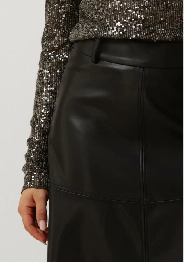 BRUUNS BAZAAR Dames Rokken Vegani Imma Skirt Zwart - Foto 4