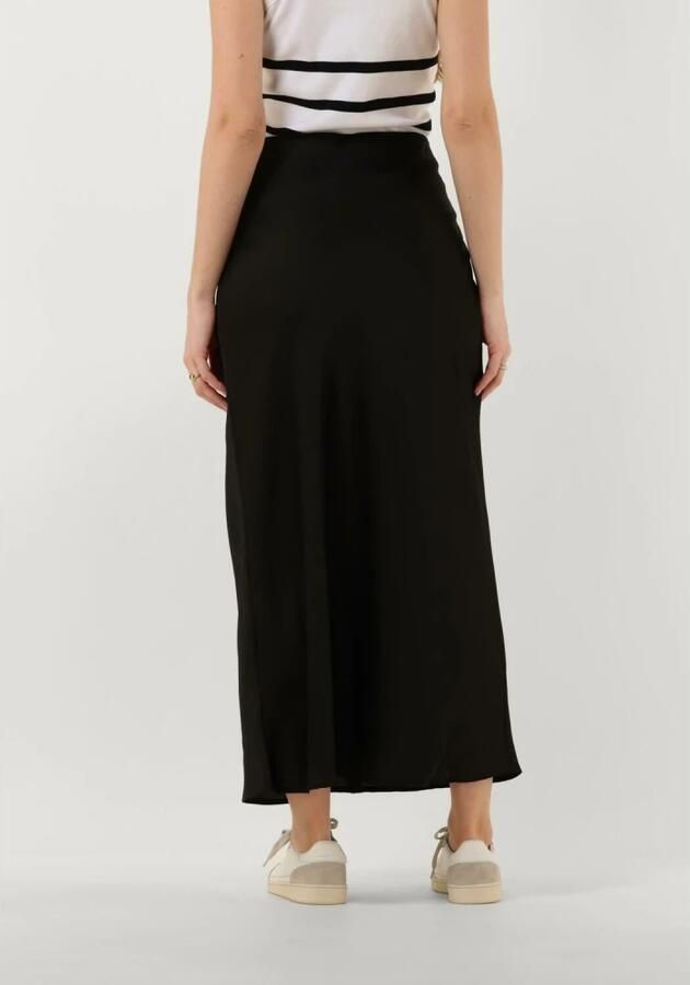 Bruuns Bazaar Zwarte midi rok Acacia Bbjoanelle Black Dames - Foto 2