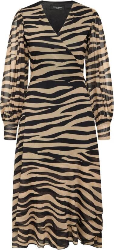 Bruuns Bazaar Midi Dresses Bruin Dames