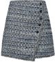 BRUUNS BAZAAR Dames Rokken Trillium Maeda Skirt Donkerblauw - Thumbnail 2
