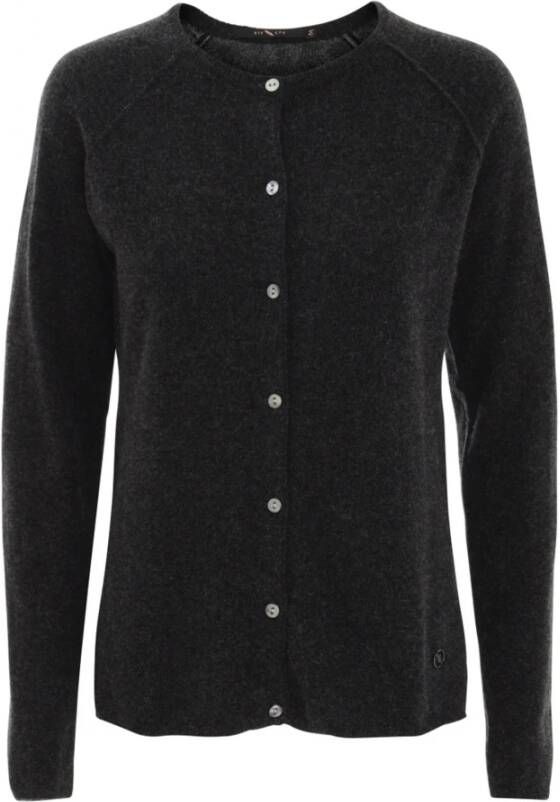 Btfcph Elegant Cashmere Cardigan Gebreid 50067 Black Dames