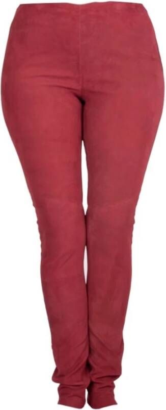 Btfcph Classic Stretchable Leggings Skind 10481Bf Rood Dames