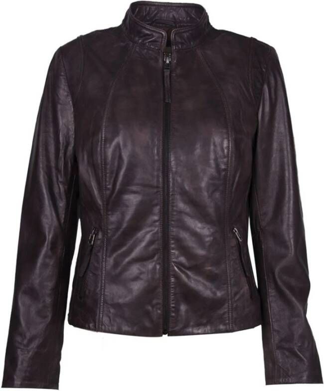 Btfcph Skind 10500 Jack met ritssluiting in de taille Brown Dames